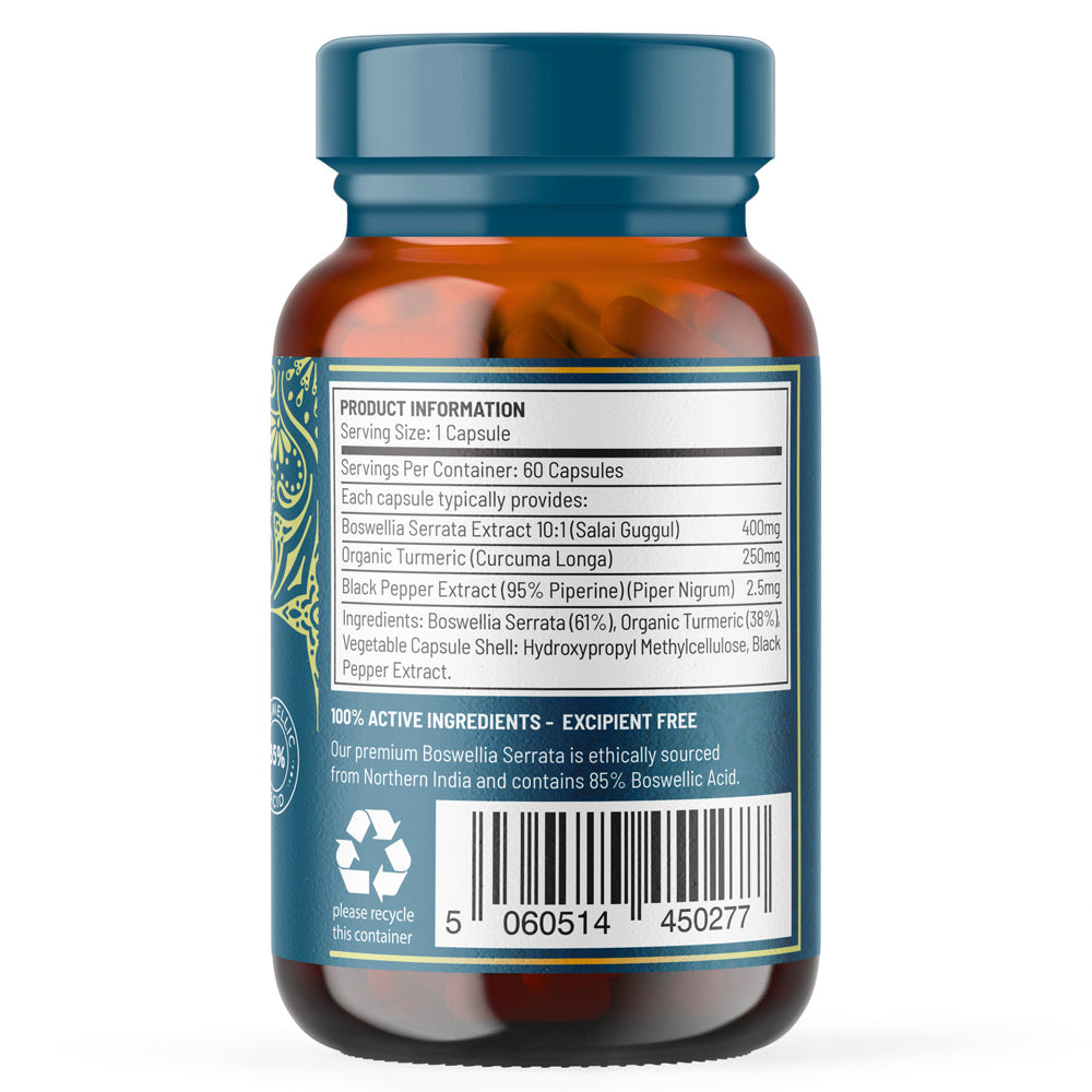 Boswellia Serrata and Turmeric - 60 Capsules