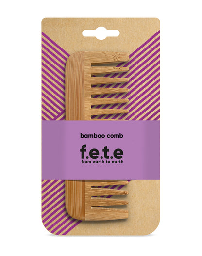 Natural Bamboo Comb