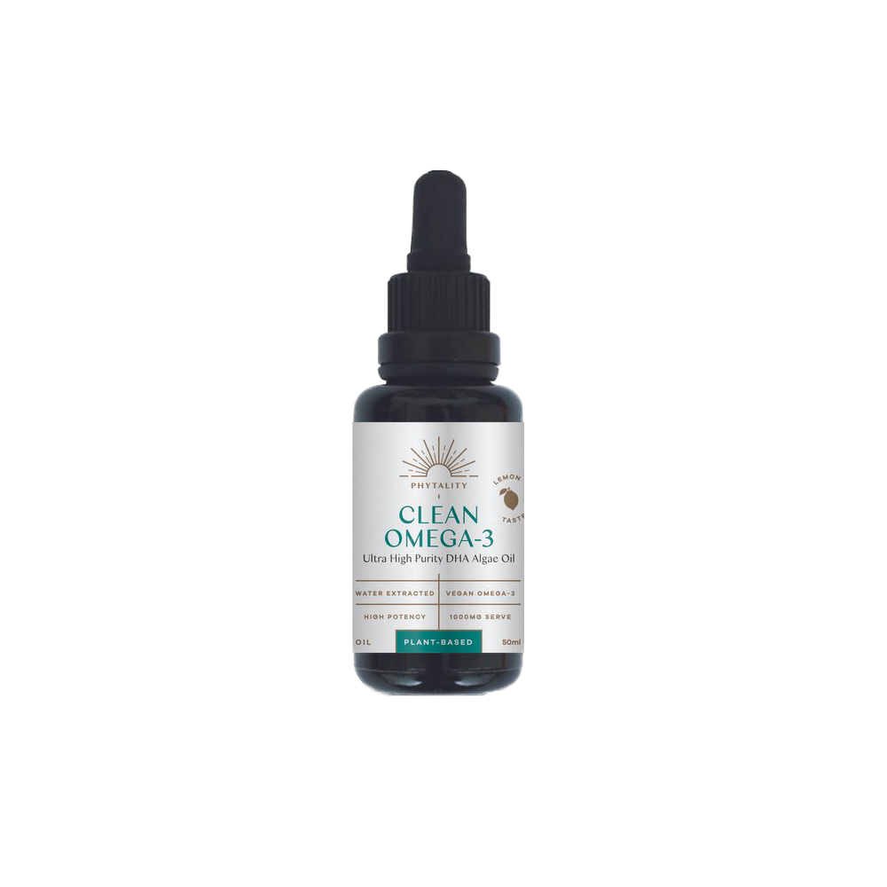 Clean (Vegan) Omega-3 Oil Dropper Bottle 50ml