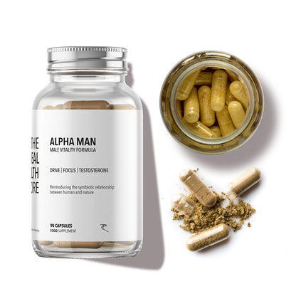 Alpha man (Multi Mineral, Testosterone & Libido Boosting) (90 Caps)