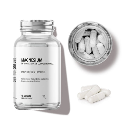 Magnesium & Methylated B Vitamin Complex Formula (90 Caps)