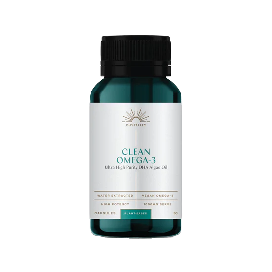 CLEAN OMEGA-3 Vegan DHA Softgel Capsules