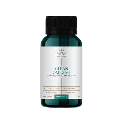 CLEAN OMEGA-3 Vegan DHA Softgel Capsules